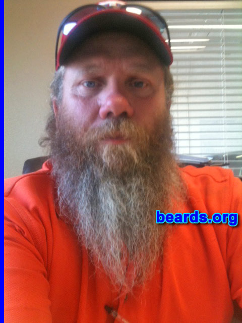 Nick B.
Bearded since: 2011. I am a dedicated, permanent beard grower.

Comments:
Why did I grow my beard?  I grew my beard as a tribute to my dad when he passed away in 2011.

How do I feel about my beard?  It's great.
Keywords: full_beard