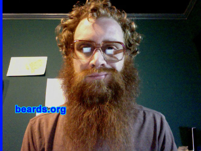 Paul T.
Bearded since: 2009. I am a dedicated, permanent beard grower.

Comments:
This beard was born on March 13, 2009 -- the day I got out of the Navy.

How do I feel about my beard? When my niece grabs my beard, I feel as though a member of my family has been attacked.
Keywords: full_beard