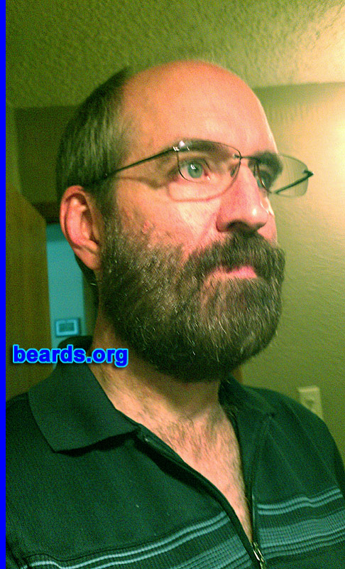 Rich
Bearded since: 1978. I am a dedicated, permanent beard grower.

Comments:
Why did I grow my beard? I was a freshman in college, thought it would look good and that girls would like it -- which they did.

How do I feel about my beard? I like it although I wish it were thicker and darker.
Keywords: full_beard