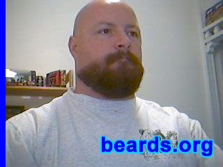 Scott Watts
Bearded since: 1994.  I am a dedicated, permanent beard grower.

Comments:
I grew my beard because I realized I could.

How do I feel about my beard?  Wish it could be thicker and grow much quicker.
Keywords: goatee_mustache