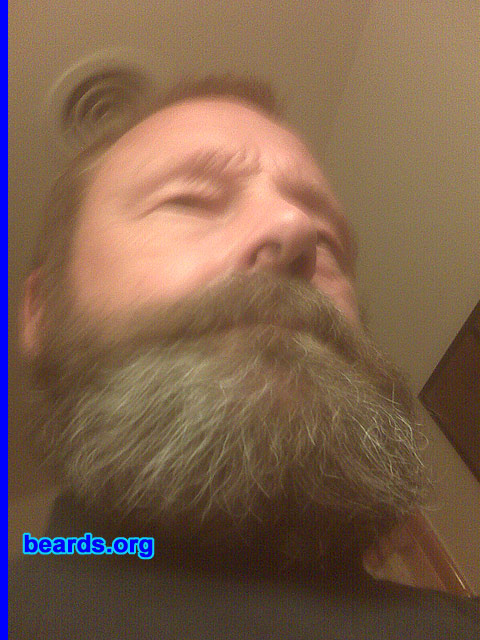 Stevie
Bearded since: October 2008.  I am an occasional or seasonal beard grower.

Comments:
I grew my beard because I got tired of shaving. Then I decided not to shave until Federer wins another major tennis tournament.

How do I feel about my beard? I enjoy it and hope to be able to get at least six inches of length. It is only three inches currently.
Keywords: full_beard
