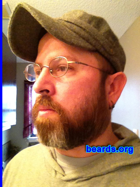 Sherman Dale B.
Bearded since: 2000. I am an experimental beard grower.

Comments:
I've always had a short beard and I usually let it go for a while, then shave it down again. But I decided to let it grow for a November cause and also came across this website and was inspired.

How do I feel about my beard? I love it. It strengthens my identity. I have always wanted a full beard but never could discipline myself to keep from shaving it down. I'm glad I've kept it.
Keywords: full_beard