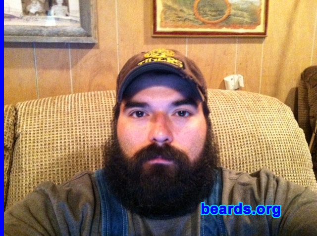 Tobias D.
Bearded since: 2000. I am an occasional or seasonal beard grower.

Comments:
I grew my beard because I like the look of a beard. This is only about three months in.  Can't wait to see what it looks like in a year.

How do I feel about my beard? I love it!!
Keywords: full_beard
