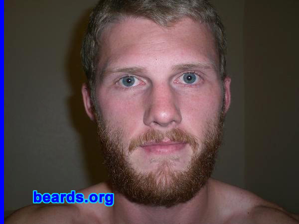 Geoffrey C.
Bearded since: 2006.  I am a dedicated, permanent beard grower.

Comments:
Why did I grow my beard? Several reasons! I have always cherished body hair and the beard is the best part because it adds character. The beard is highly respected by Islam and that I am grateful. In all, it is handsome and attractive.

How do I feel about my beard? I love it. I do wish it was thicker and slightly fuller.  However, I am sure that will happen over time (considering I am only twenty-three years old).
Keywords: full_beard