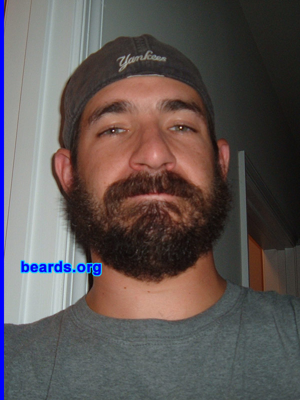 Franco
Bearded since: 2007.  I am a dedicated, permanent beard grower.

Comments:
I grew my beard to hide my ugly face.

How do I feel about my beard?  It protects me in all weather.
Keywords: full_beard
