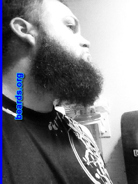 J.J.
Bearded since: 2005. I am an occasional or seasonal beard grower.

Comments:
Why did I grow my beard? Just like the way I look with a beard. With a clean face I look like a kid.

How do I feel about my beard? I love it! Wife hates it, though.  Haha.
Keywords: full_beard