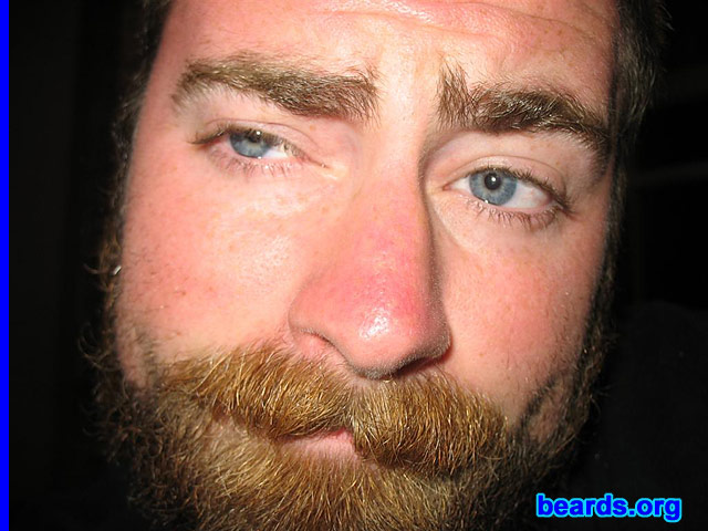 Mark VT
Bearded since: 2003.  I am an occasional or seasonal beard grower.

Comments:
I grew my beard because work sent me to New Orleans.

How do I feel about my beard? Extremely proud of full coverage of lower lip.
Keywords: full_beard