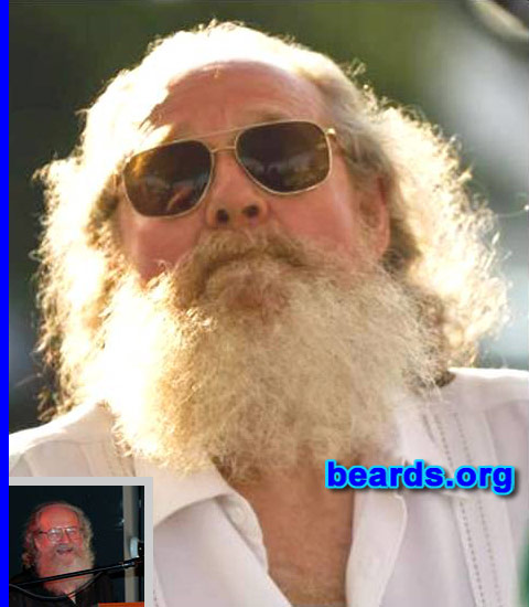 Robin V.
Bearded since: 1967. I am a dedicated, permanent beard grower.

Comments:
Why did I grow my beard? Because it grows there and because I'm a man!

How do I feel about my beard? Love it!
Keywords: full_beard