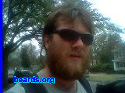 Zach
Bearded since: 2004.  I am a dedicated, permanent beard grower.

Comments:
I grew my beard 'cause I could.

How do I feel about my beard?  No shame.
Keywords: full_beard