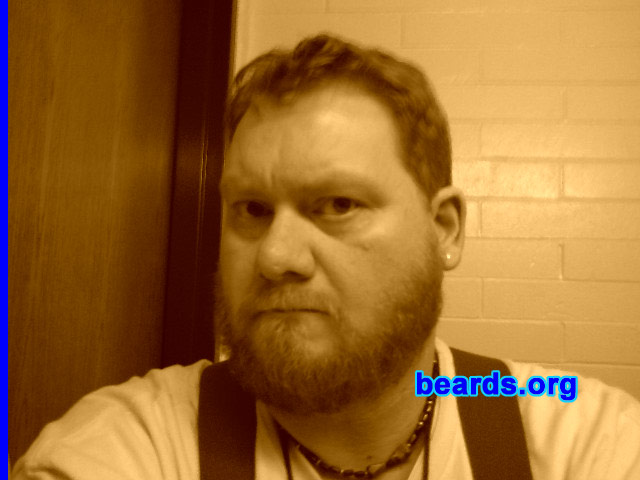 Johnny
Bearded since: 2009.  I am a dedicated, permanent beard grower.

Comments:
I grew my beard for a different look.

How do I feel about my beard?  Dedicated for life.
Keywords: full_beard