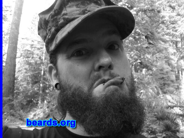 Michael S.
Bearded since: 2006. I am a dedicated, permanent beard grower.

Comments:
Why did I grow my beard? I got tired of shaving and trimming. I always have a beard, but I kept it trimmed. Now, I'm going all out and letting it grow wild.

How do I feel about my beard? I LOVE my beard.
