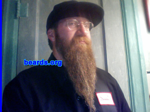 Michael H.
Bearded since: 1985. I am a dedicated, permanent beard grower.

Comments:
Why did I grow my beard? Because I finally could.

How do I feel about my beard? I like it.  Has lost a lot of red getting gray. God would not have given us whiskers if he did not want us to have beards.
Keywords: full_beard