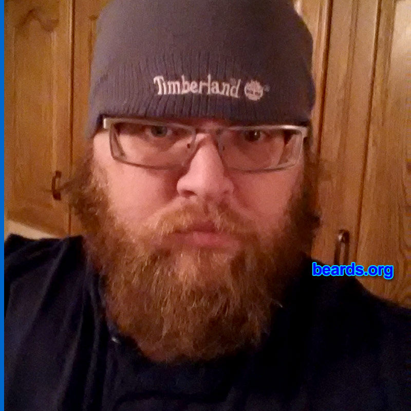 Brandon
Bearded since: 2012. I am a dedicated, permanent beard grower.

Comments:
Why did I grow my beard? Tried many facial hair styles and nothing ever felt right.  Then I just decided to totaly commit.

How do I feel about my beard? Everyone notices a good beard...everyone!
Keywords: full_beard