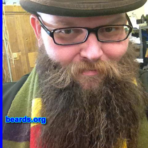 Dave B.
Bearded since: 1989. I am a dedicated, permanent beard grower.

Comments:
Why did I grow my beard? Because I am a man.

How do I feel about my beard? I love my beard.
Keywords: full_beard
