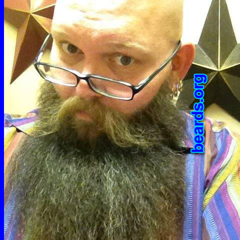 Dave B.
Bearded since: 1989. I am a dedicated, permanent beard grower.

Comments:
Why did I grow my beard? Because I can.

How do I feel about my beard?  Love my beard.
Keywords: full_beard