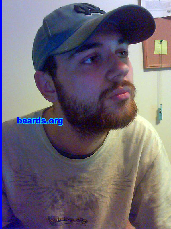 Garret
Bearded since: 2005.  I am an occasional or seasonal beard grower.

Comments:
I grew my beard because I like the look and it keeps me warm in winter.

How do I feel about my beard?  I like the look.  Wish it were thicker.  Oh well, just have to wait.  But that's the best part.
Keywords: full_beard