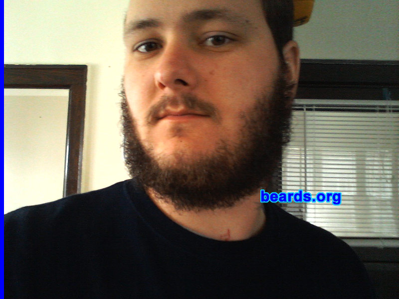 Grant R.
Bearded since: 2010. I am a dedicated, permanent beard grower.

Comments:
I've always wanted a rad beard.  So in November 2010 I decided to grow until it's super long!

How do I feel about my beard? I'm happier every day because it becomes less patchy.  Hahaha.
Keywords: full_beard