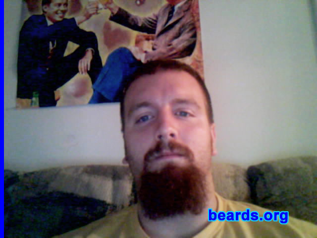 Christopher F.
Bearded since: 2009.  I am a dedicated, permanent beard grower.

Comments:
I grew my beard to hide my double chin.  Just playing, but the truth is that it's part of me.  Not having it is simply not me. It makes me look older as well and helps with the ladies.

How do I feel about my beard? There are some things that I would want to change about it.  But in the end, I am very proud and grateful for it and am dedicated to not letting it go to waste.
Keywords: goatee_mustache