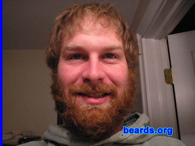 Paul
Bearded since: 2001.  I am an occasional or seasonal beard grower.

Comments:
I grew my beard because it's a a built-in scarf in the winter time. It takes a lot less time to not shave. It's getting warm here, so off she goes!

How do I feel about my beard?  It's great when I'm out in the cold.  I'm getting tired of wiping ketchup, milk, etc. out of it.  I can always grow another one.
Keywords: full_beard
