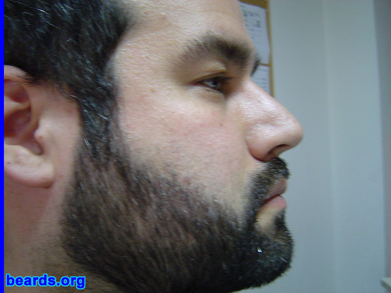 Alex
Bearded since: 2007.  I am a dedicated, permanent beard grower.

Comments:
I grew my beard because it looks good on me and people like it!
Keywords: full_beard