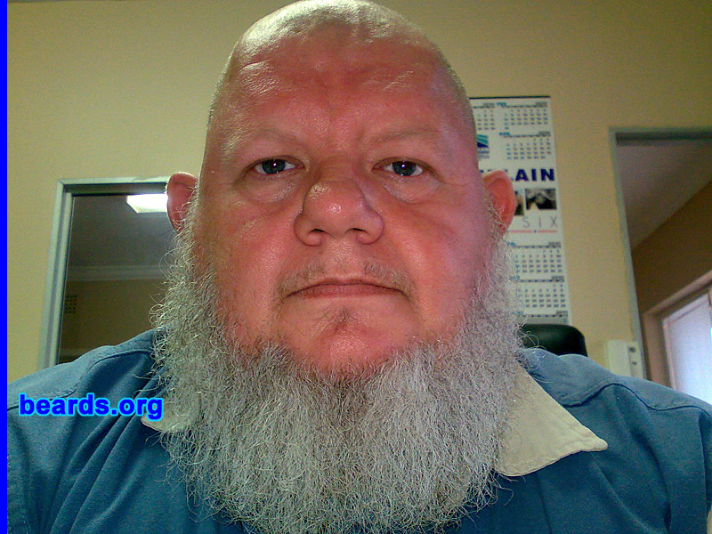 Willem De Beer
Bearded since: 1990.  I am a dedicated, permanent beard grower.

Comments:
I grew my beard because I hate shaving!

How do I feel about my beard? Love it!
Keywords: chin_curtain