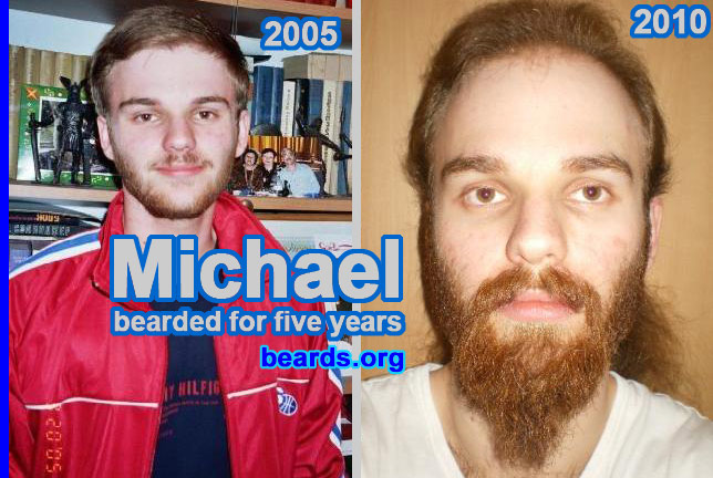 Michael: five beard years Michael: five beard years
