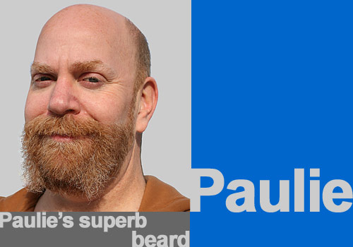 Paulie's superb beard