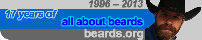 Seventeen years of beards!