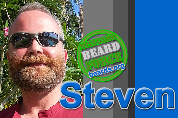 Steven's superior beard: the growth continues.