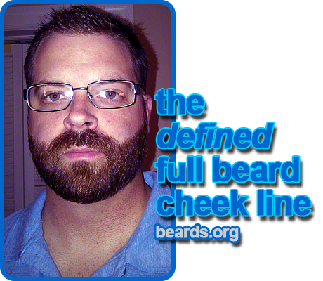 the defined full beard cheek line the defined full beard cheek line