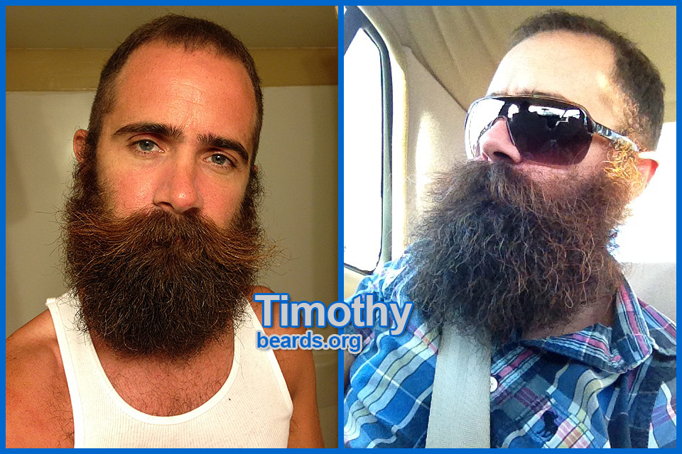 Timothy's outstanding beard