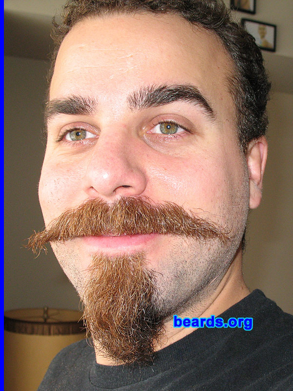 Dave with Chin Strip and mustache
[b]Go to [url=http://www.beards.org/dave.php]Dave's success story[/url][/b].
Keywords: Dave_style Dave.9 Dave_feature goatee_mustache