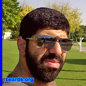 Abdullah A.J.
Bearded since: 2003. I am a dedicated, permanent beard grower.

Comments:
Why did I grow my beard? I think beards are perfect.

How do I feel about my beard? I like how I look with the beard. 
Keywords: full_beard