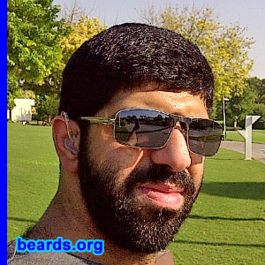 Abdullah A.J.
Bearded since: 2003. I am a dedicated, permanent beard grower.

Comments:
Why did I grow my beard? I think beards are perfect.

How do I feel about my beard? I like how I look with the beard. 
Keywords: full_beard