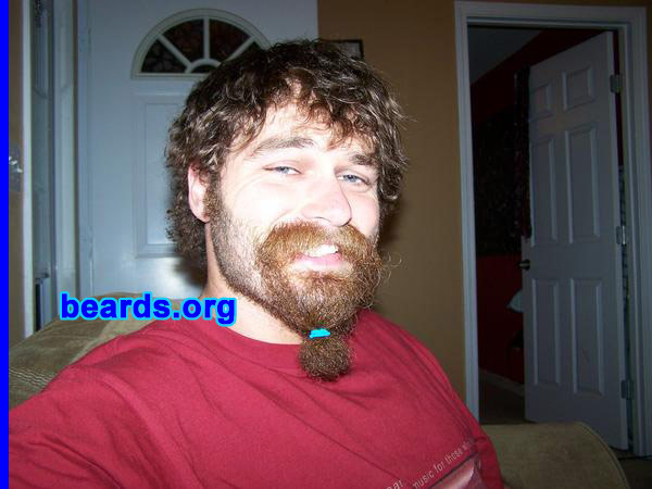 Cliff
Bearded since: 2006.  I am a dedicated, permanent beard grower.

Comments:
I work in Antarctica as a seasonal weather observer and decided not to shave or trim the entire season.

How do I feel about my beard?  I like it a lot. I'm definitely bearded for life.
Keywords: goatee_mustache