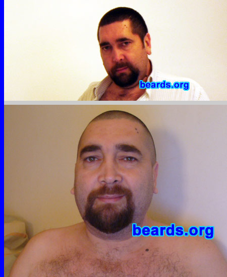 AdriÃ¡n
Bearded since: 1999.  I am a dedicated, permanent beard grower.

Comments:
I grew my beard because I thought it made me look sexier.

How do I feel about my beard?  I love it.
Keywords: goatee_mustache
