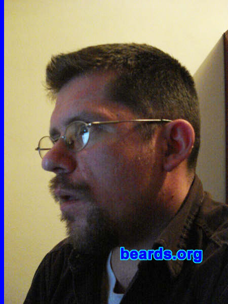 Floyd
Bearded since: 1997.  I am a dedicated, permanent beard grower.

Comments:
I grew my beard because I think that the beard makes the difference between a child and a man.

How do I feel about my beard?  Absolutely fine!
Keywords: goatee_mustache
