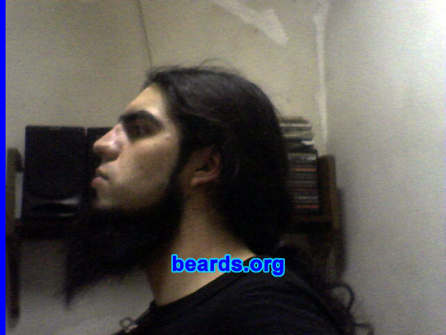 Juan Gonzalo C.
Bearded since: 2005.  I am a dedicated, permanent beard grower.

Comments:
I grew my beard because it reminds me how the time passed!

How do I feel about my beard? Great!
Keywords: chin_curtain