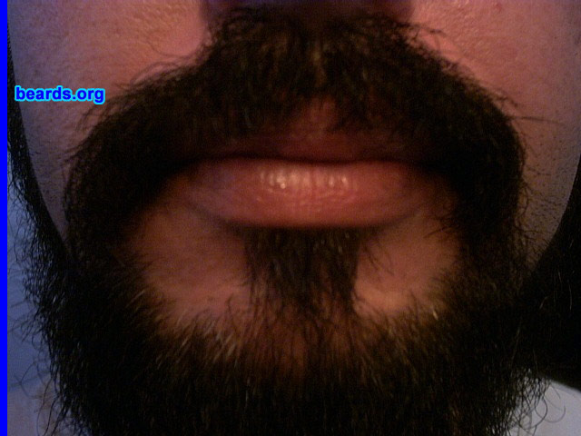 Rocco
Bearded since: 2007.  I am a dedicated, permanent beard grower.

Comments:
I started growing my beard (after previous short attempts) and decided not to shave it because I realized I very much like the way it looks on me.

How do I feel about my beard? I feel very confident about my beard.  I love to groom it so it looks always cool. I guess in the future I would like to let it grow wildly and not trim it any more. Right now, because of my job and other activities, I'm not able to do it.
Keywords: full_beard