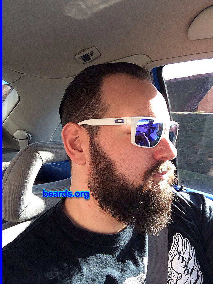 Bernd W.
Bearded since: 2012. I am an experimental beard grower.

Comments:
Why did I grow my beard? Just to look awesome!!! And because my girl loves it.

How do I feel about my beard? Love it!!!
Keywords: full_beard