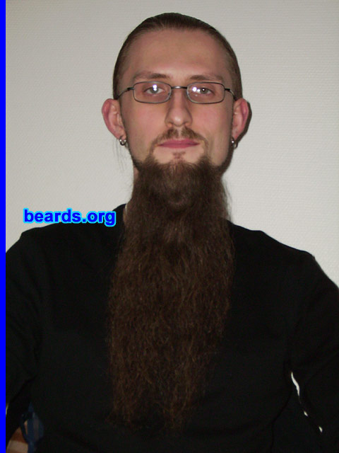 Martin
Bearded since: 1998.  I am a dedicated, permanent beard grower.

Comments:
The current one grows since late 2004. Previous to that, I used to change the style of my beard frequently.

How do I feel about my beard?  I would rather feel naked without my beard than without any pants on.
