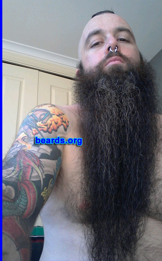 Daniel W.
Bearded since: 2007. I am a dedicated, permanent beard grower.

Comments:
Why did I grow my beard? It felt the right thing to do...

How do I feel about my beard? I couldn't live without it.
Keywords: full_beard