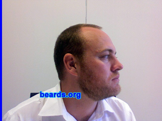 Michael
Bearded since: 2007.  I am an experimental beard grower.

Comments:
I grow a beard because it is something different and I prefer the look of a bearded man.

How do I feel about my beard?  I love my beard. I would love if it were a bit thicker, but I am happy with it.
Keywords: full_beard
