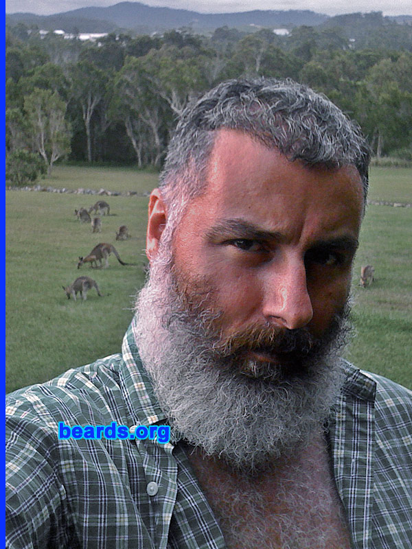 Mark
Bearded since: 2009.  I am a dedicated, permanent beard grower.

Comments:
I grew my beard to change my life, and it has.

How do I feel about my beard?  I love my beard.
Keywords: full_beard