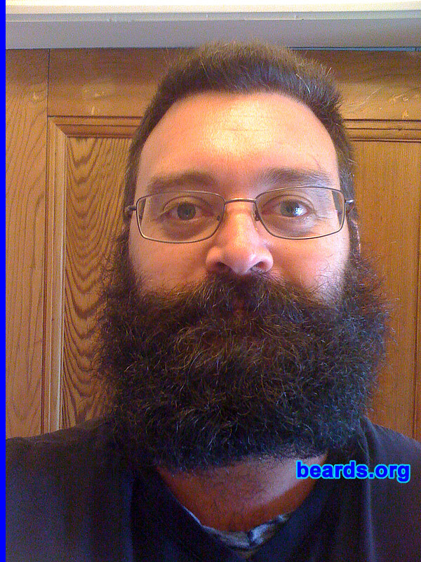 Michael D.
Bearded since: 2010. I am an occasional or seasonal beard grower.

Comments:
I grew my beard because I can.

How do I feel about my beard? I like it and it's thick. I was reading about beards to get past the itchy stage and thought let's go for it.
Keywords: full_beard