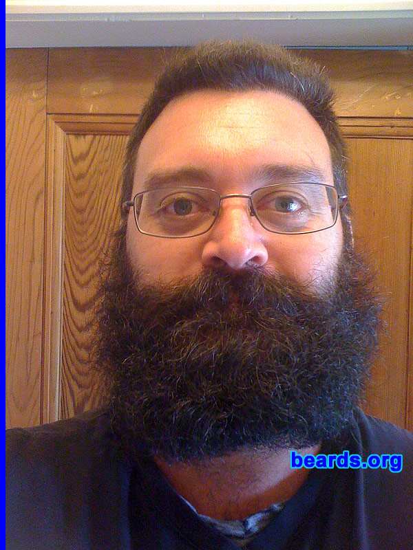 Michael D.
Bearded since: 2010. I am an occasional or seasonal beard grower.

Comments:
I grew my beard because I can.

How do I feel about my beard? I like it and it's thick. I was reading about beards to get past the itchy stage and thought let's go for it.
Keywords: full_beard