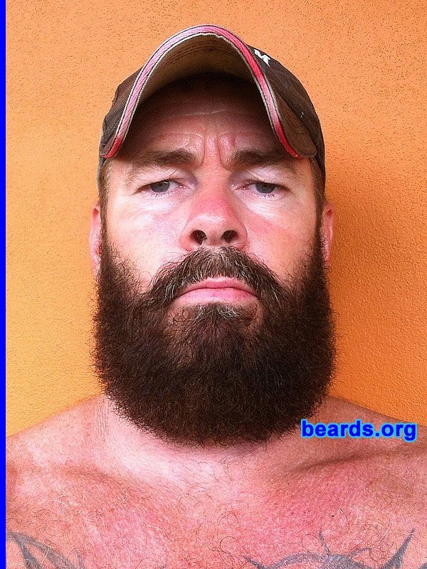 Matt
Bearded since: 2000. I am a dedicated, permanent beard grower.

Comments:
I grew my beard for a change of look.  Have never been without a beard since.

How do I feel about my beard?  I like it and  think it looks okay.  I also like grooming it and the feeling of it, too.
Keywords: full_beard