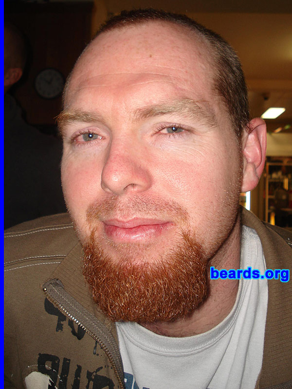 Andrew
Bearded since: 2006.  I am an occasional or seasonal beard grower.

Comments:
I grew my beard because I was sick of shaving.

How do I feel about my beard? If I didn't have a beard, my face would be a blank orb.
Keywords: goatee_only