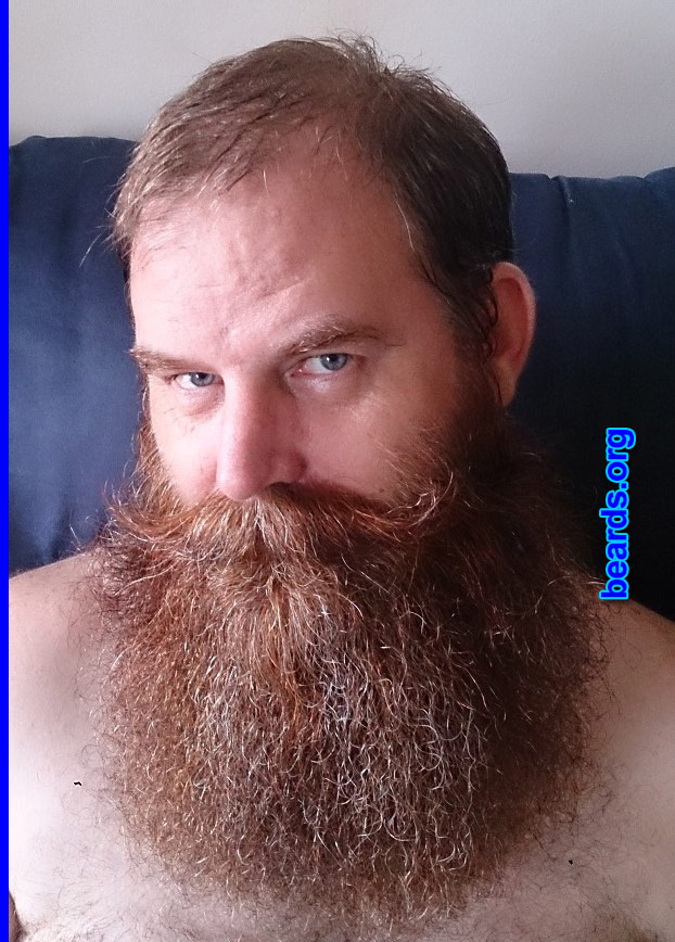 Gregor S.
Bearded since: 1989. I am a dedicated, permanent beard grower.

Comments:
Why did I grow my beard? It looks good.

How do I feel about my beard? Love it.
Keywords: full_beard