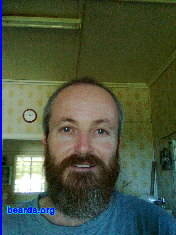Wayne M.
Bearded since: 1990. I am a dedicated, permanent beard grower.

Comments:
I grew my beard to give it a go and see what would happen.

How do I feel about my beard?  Good.  Free.
Keywords: full_beard